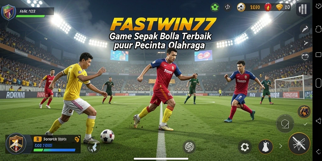 Screenshot gameplay FASTWIN77 menampilkan aksi seru dan grafis memukau di lapangan.