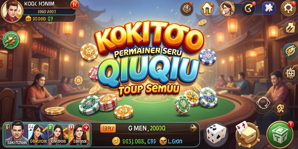 Screenshot gameplay QiuQiu yang menegangkan dan seru.