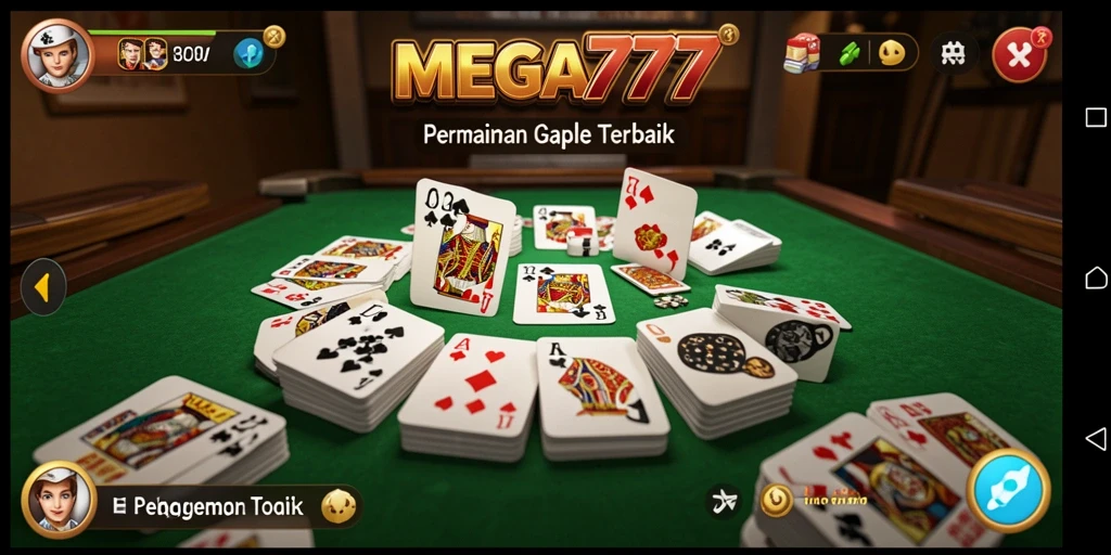Tampilan gameplay MEGA777 yang menarik dan seru.