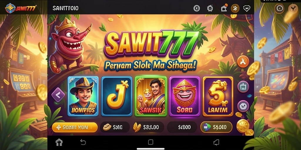 Gameplay SAWIT777 yang menarik dan penuh warna.